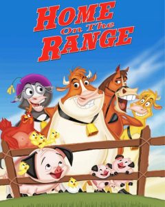 Home On The Range Animation Poster Diamond Paintings