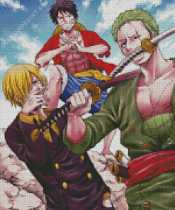 Monster Trio Characters Diamond Paintings