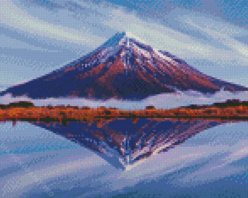 Mount Taranaki Art Diamond Paintings