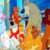 Oliver And Company Characters Diamond Paintings