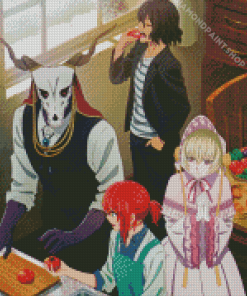 The Ancient Magus Bride Characters Diamond Paintings