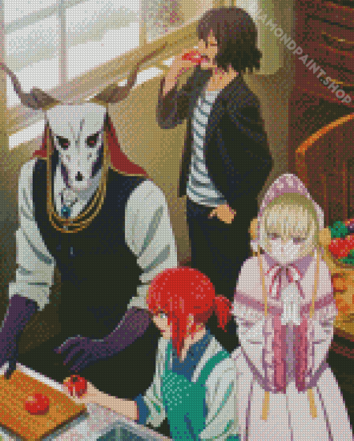 The Ancient Magus Bride Characters Diamond Paintings