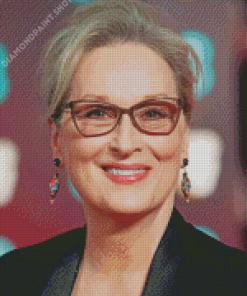 The Beautiful Actress Meryl Streep Diamond Paintings
