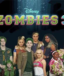 Zombies 3 Disney Poster Diamond Paintings