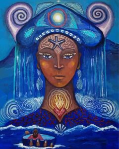 Aesthetic Guardian Of The Sea Diamond Paintings