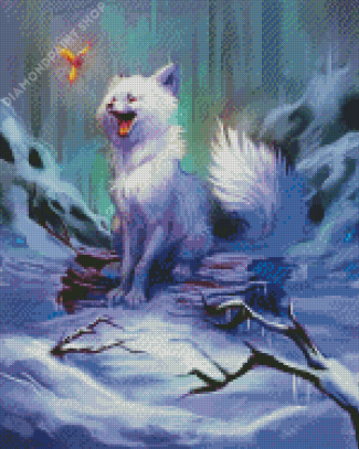 Arctic Fox Art Diamond Paintings