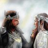 Arwen And Aragorn Art Diamond Paintings