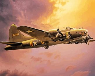 Boeing Memphis Belle B17 Bomber Diamond Paintings