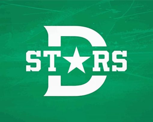 Dallas Stars Club Logo Diamond Paintings