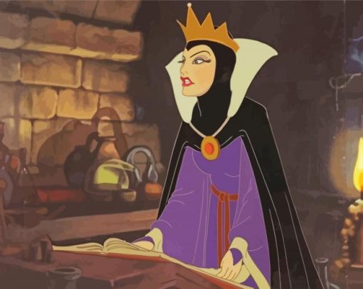 Evil Queen The Snow White And The Seven Dwarfs Diamond Paintings
