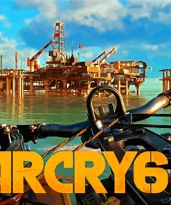 Far Cry 6 Game Poster Diamond Paintingsa