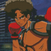 Gearless Joe Megalobox Anime Diamond Paintings