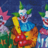 Killer Klowns From Outer Space Movie Characters Diamond Paintings