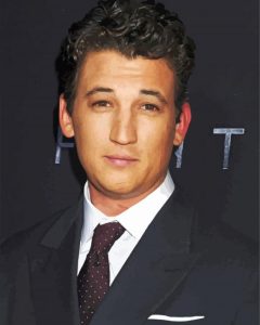 Miles Teller Actor - Diamond Paintings