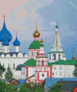 Nativity Cathedral Suzdal Diamond Paintings