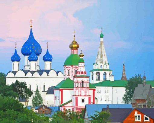 Nativity Cathedral Suzdal Diamond Paintings