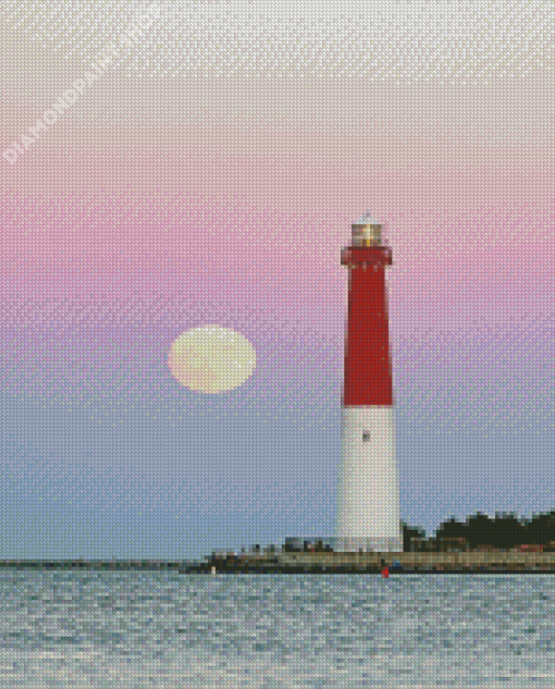 New Jersey Lighthouse Barnegat Diamond Paintings