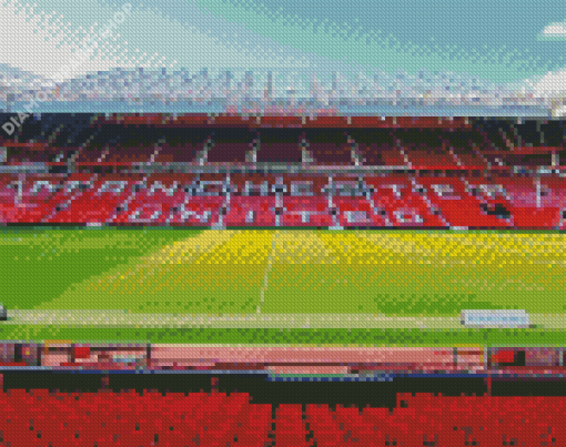Old Trafford Manchester City Stadium Diamond Paintings