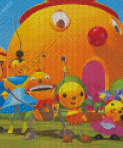 Rolie Polie Olie Characters Diamond Paintings