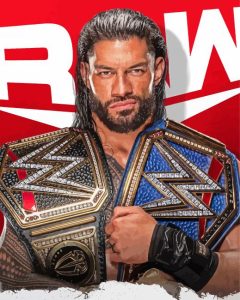 Roman Reigns WWE Poster Diamond Paintings