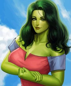 She Hulk Art Diamond Paintings