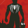 Spider Man Superhero Silhouette Diamond Paintings