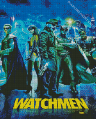 Watchmen Movie Poster Diamond Paintings