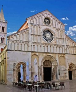 Zadar Cathedral Of St Anastasia Diamond Paintings
