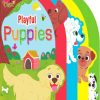 Cartoon Playful Puppies Diamond Paintings