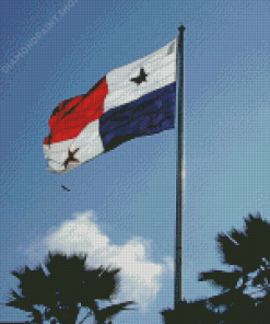 Flag Of Panama Diamond Paintings