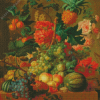 Fruit And Flowers By Paulus Theodorus Diamond Paintings