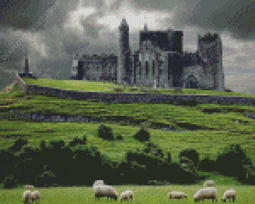 Irish Scenery Castle Diamond Paintings