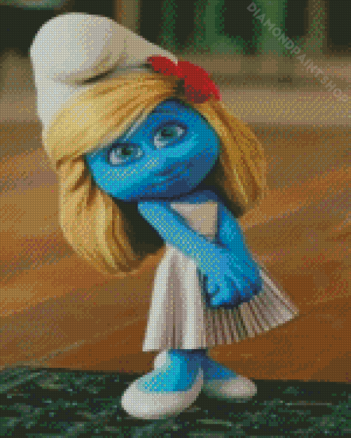 Lovely Smurfette Diamond Paintings