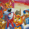 Oliver And Company Animation Diamond Paintings