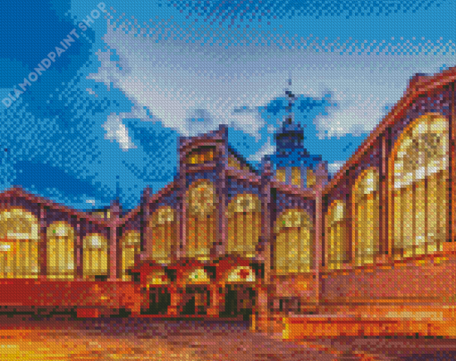 The Central Market Of Valencia Diamond Paintings