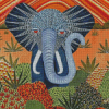 Tropical Elephant Diamond Paintings
