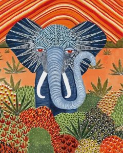 Tropical Elephant Diamond Paintings