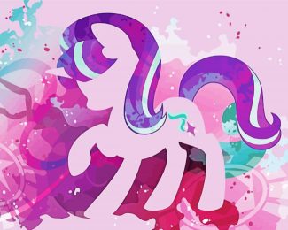 Abstract My Little Pony Starlight Glimmer Diamond Paintings