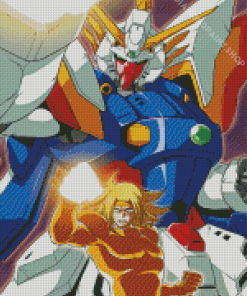 Aesthetic G Gundam Diamond Paintings