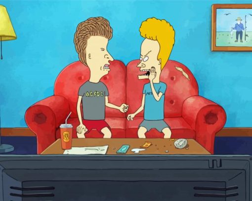 Beavis And Butthead Diamond Painting