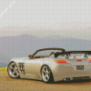 Beige Saturn Sky Car Diamond Paitntings