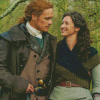 Claire Fraser And Jamie Fraser Outlander Diamond Paintings