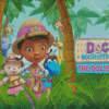 Doc McStuffins The Doc Is In Poster Diamond Paintings