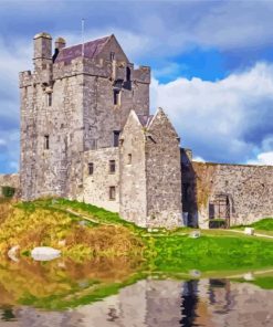 Dunguaire Castle Ireland Diamond Painting
