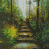 Forest Steps Diamond Paintings