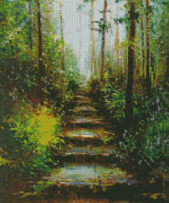 Forest Steps Diamond Paintings