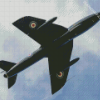 Hawker Hunter Aircraft Diamond Painting