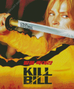 Kill Bill Volume 1 Movie Poster Diamond Paintings