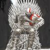 Kratos Iron Throne Diamond Paintings