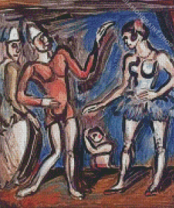 La Parade By Georges Rouault Diamond Paintings